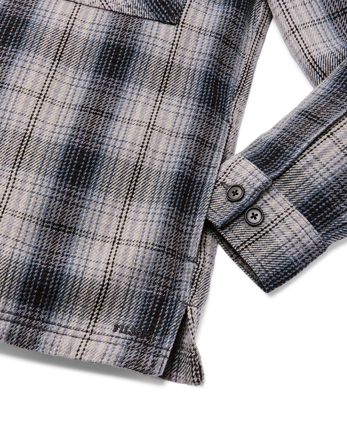 Deer Island Jac-Shirt - Slate / Gray Ombre