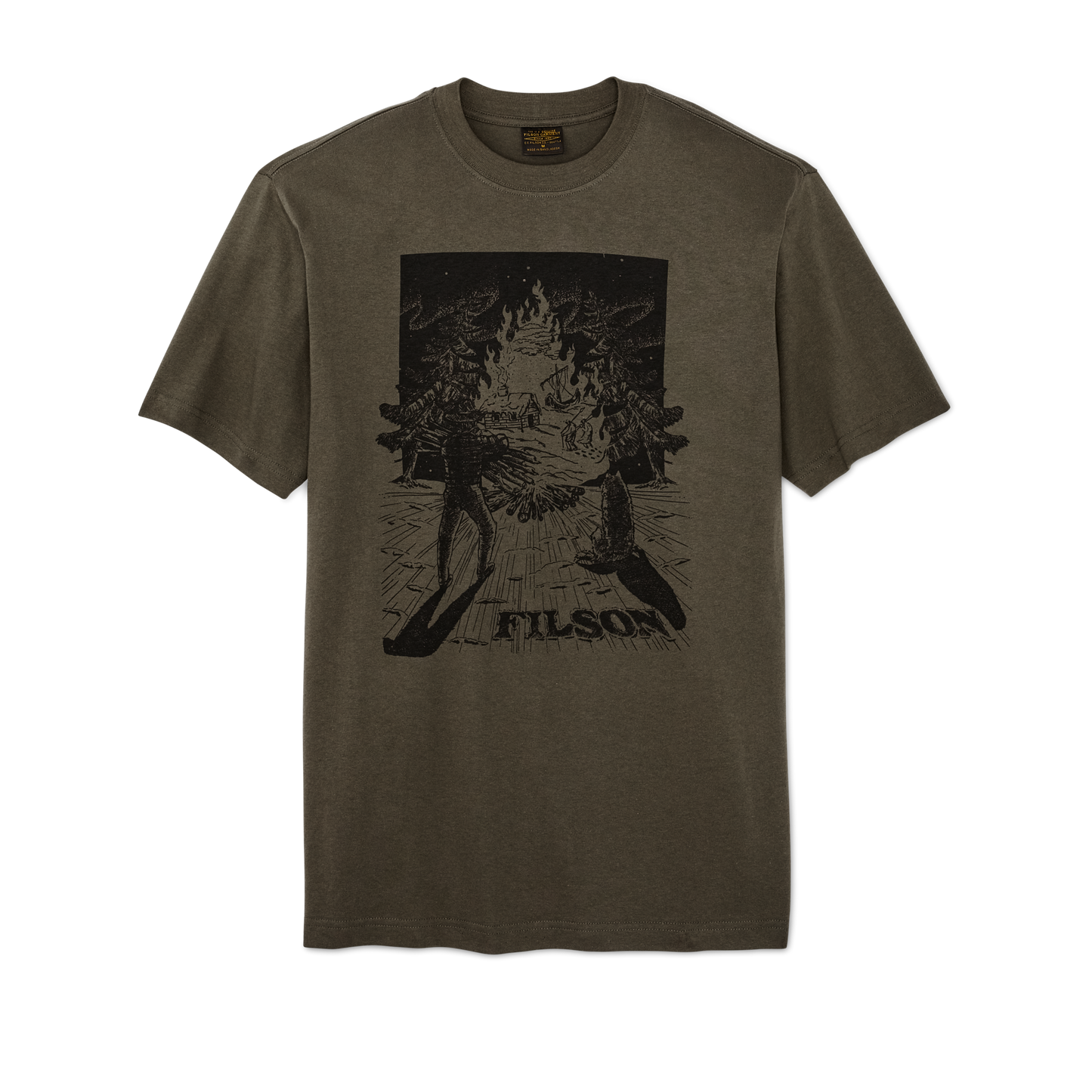 Frontier Graphic T-shirt - Tarmac / Vision