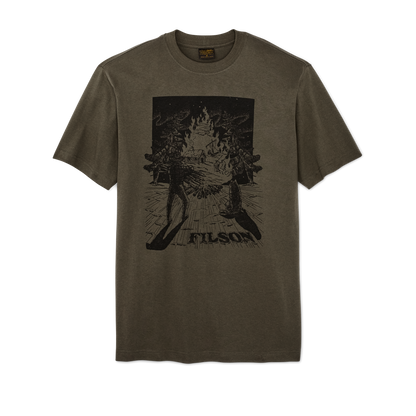 Frontier Graphic T-shirt - Tarmac / Vision