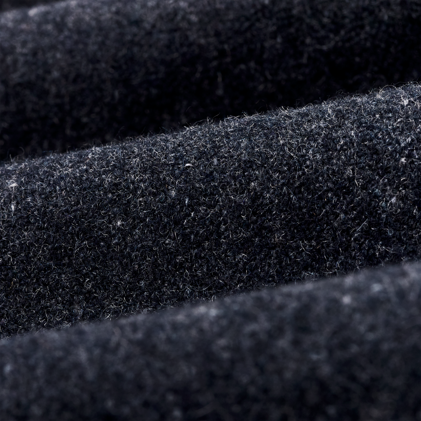 Heathered Wool Jac-shirt - Blue Heather