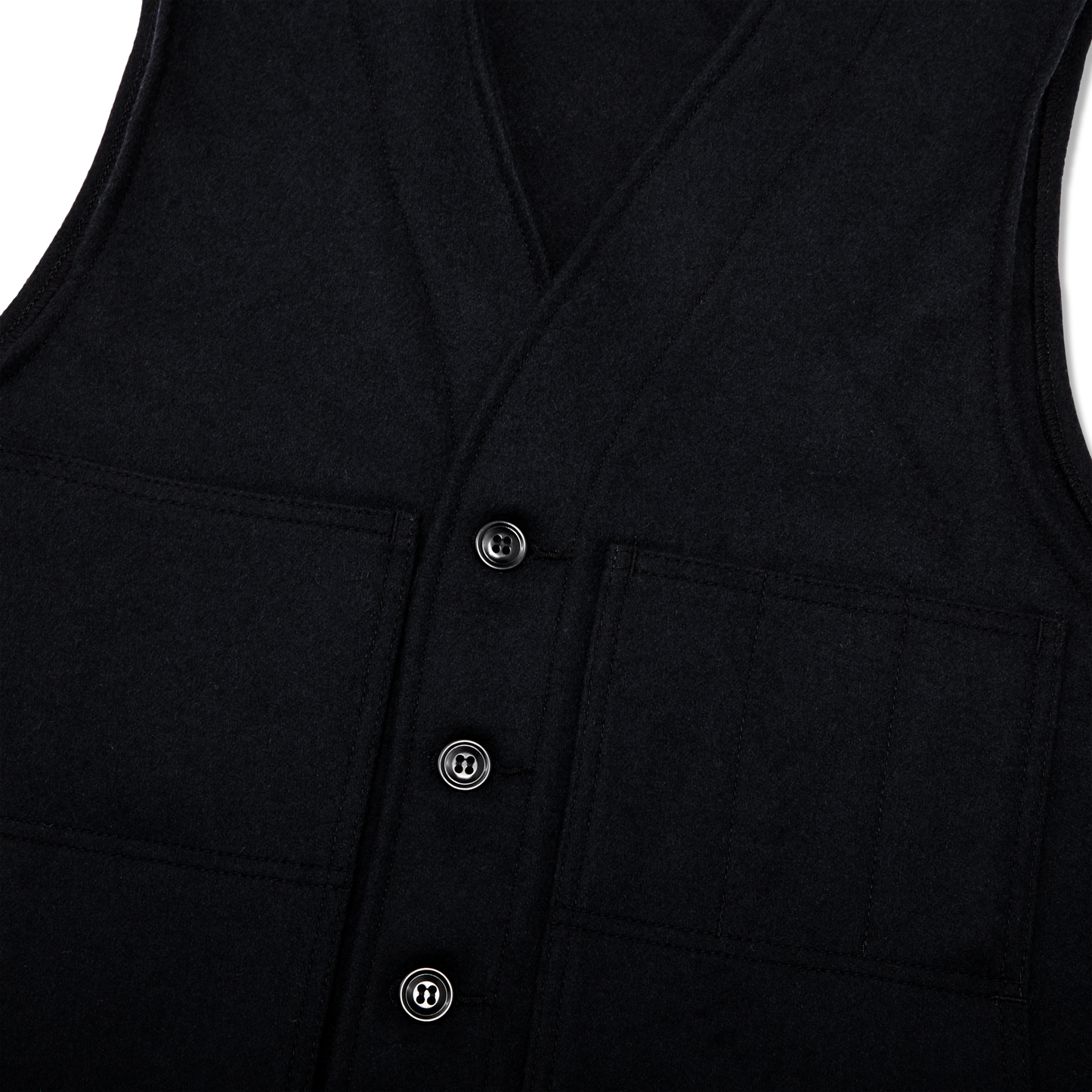 Mackinaw Wool Vest - Dark Navy