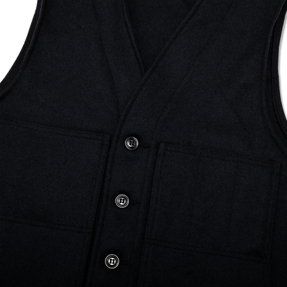 Mackinaw Wool Vest - Dark Navy