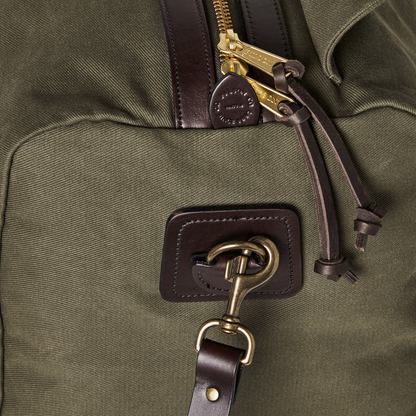 Medium Rugged Twill Duffle Bag - Otter Green