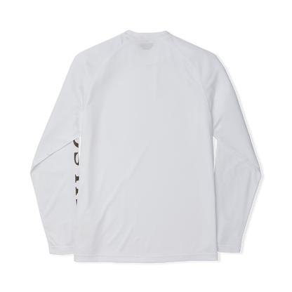 Long Sleeve Barrier T-shirt - White
