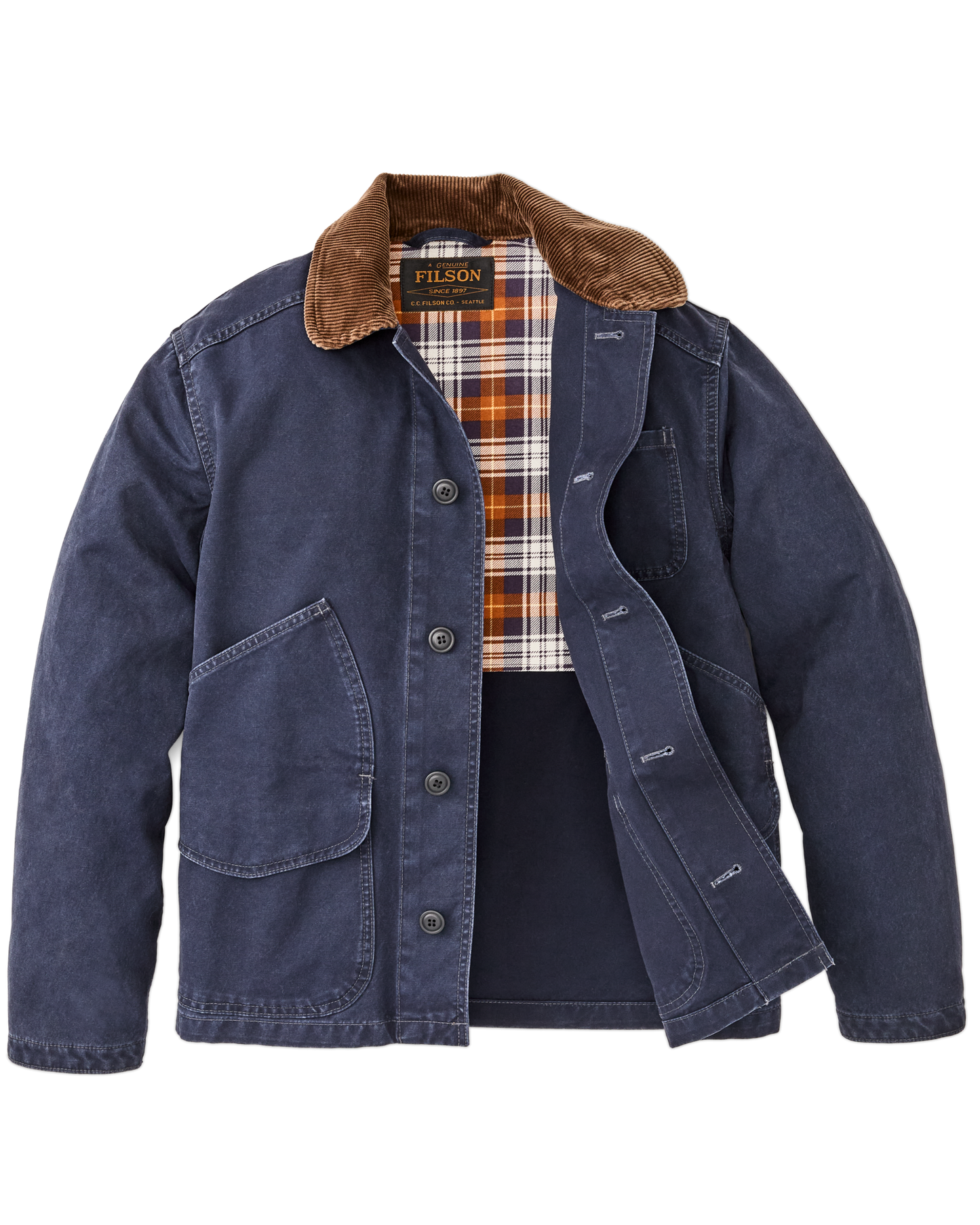 Canvas Outfitter Jacket - Blue Mussel
