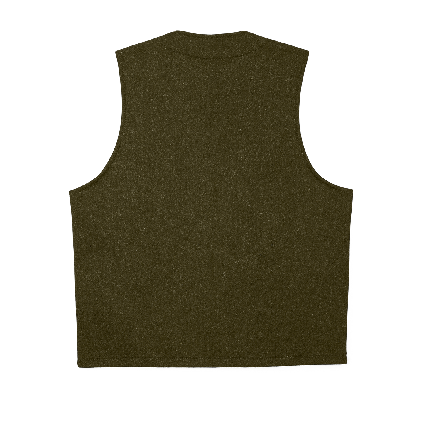 Mackinaw Wool Vest - Forest Green