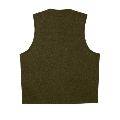 Mackinaw Wool Vest - Forest Green