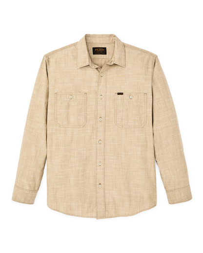 Chambray Cpo Shirt - Tan