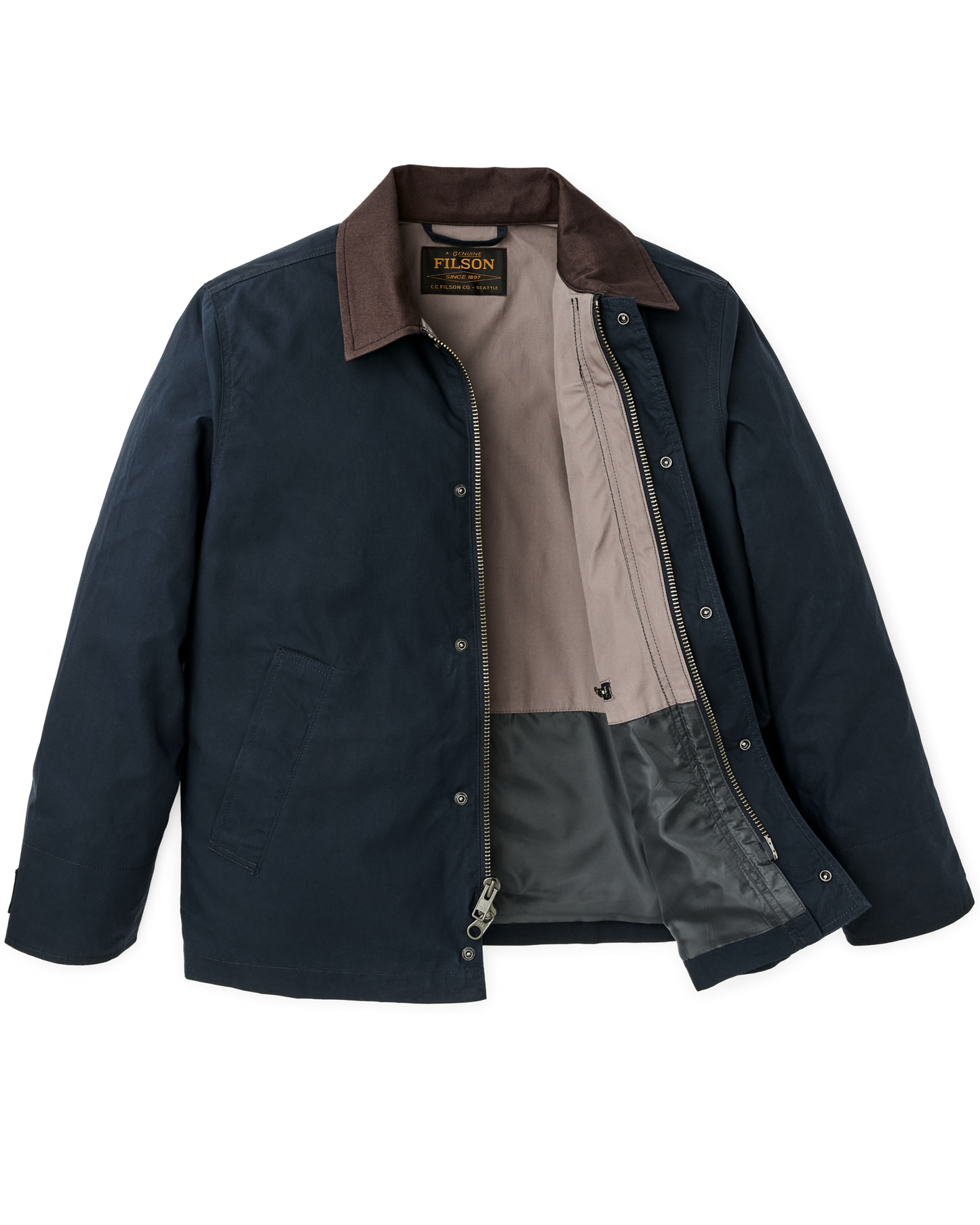 Dry Wax Short Field Jacket - Navy
