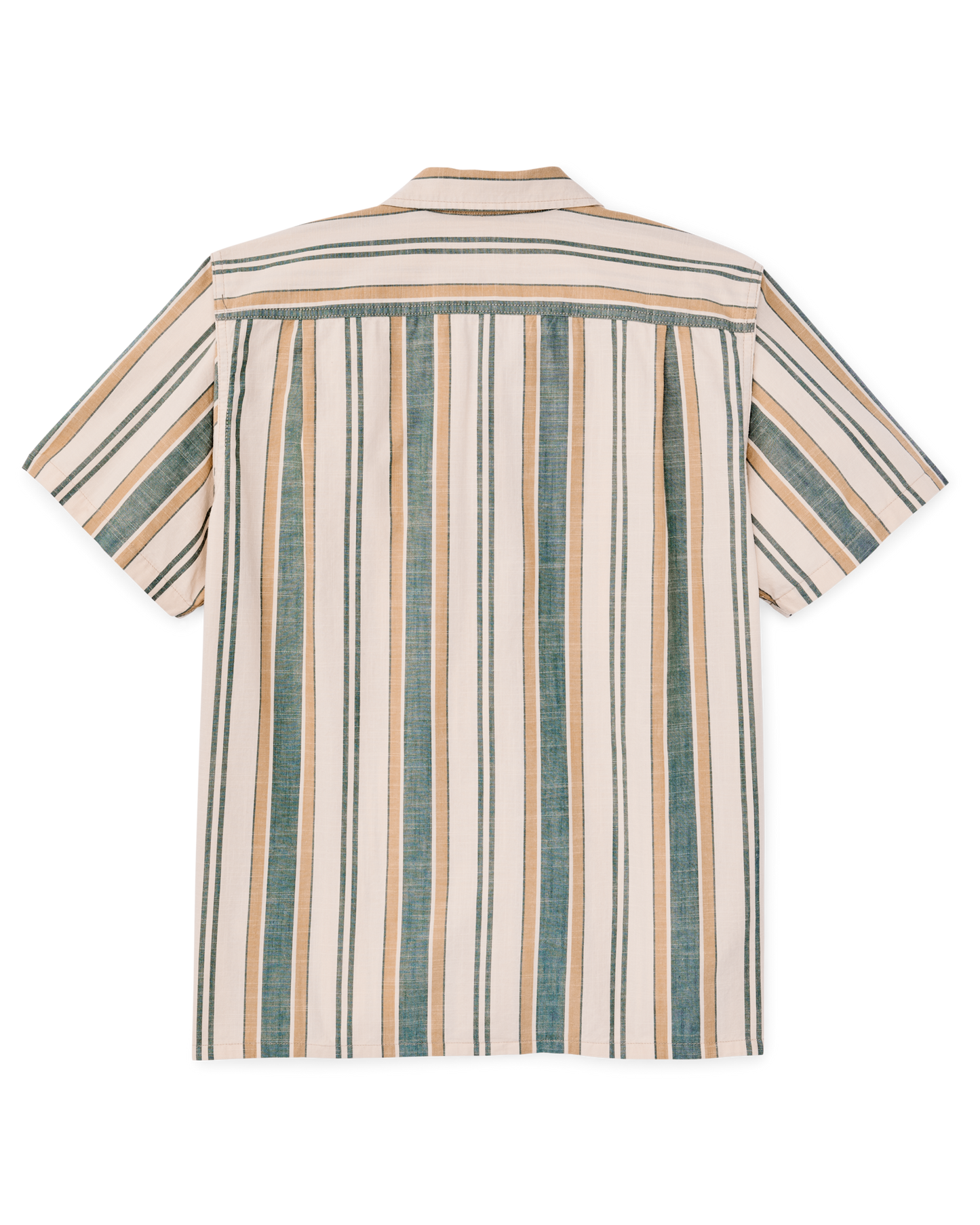 Chambray Camp Shirt - Natural / Khaki