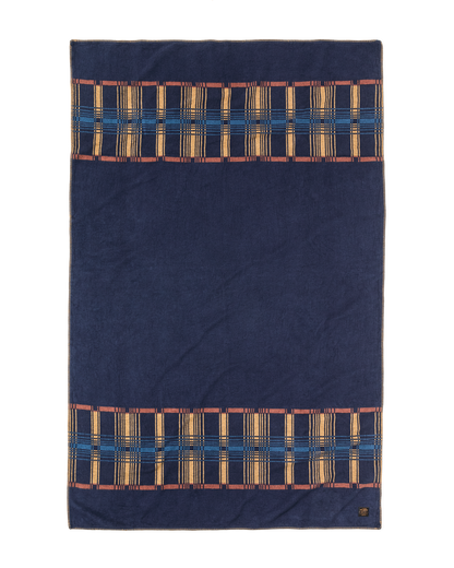 Cotton Blanket - Navy / Irondale