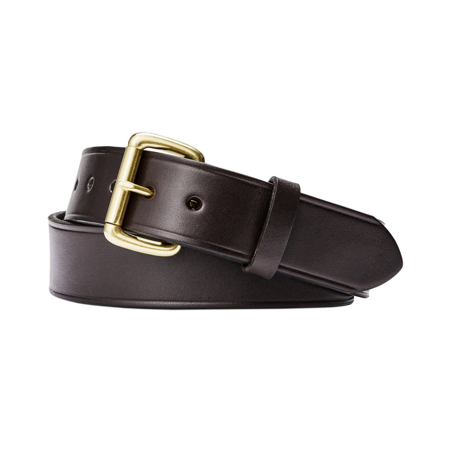 1-1/2" Bridle Leather Belt - Brown Leather