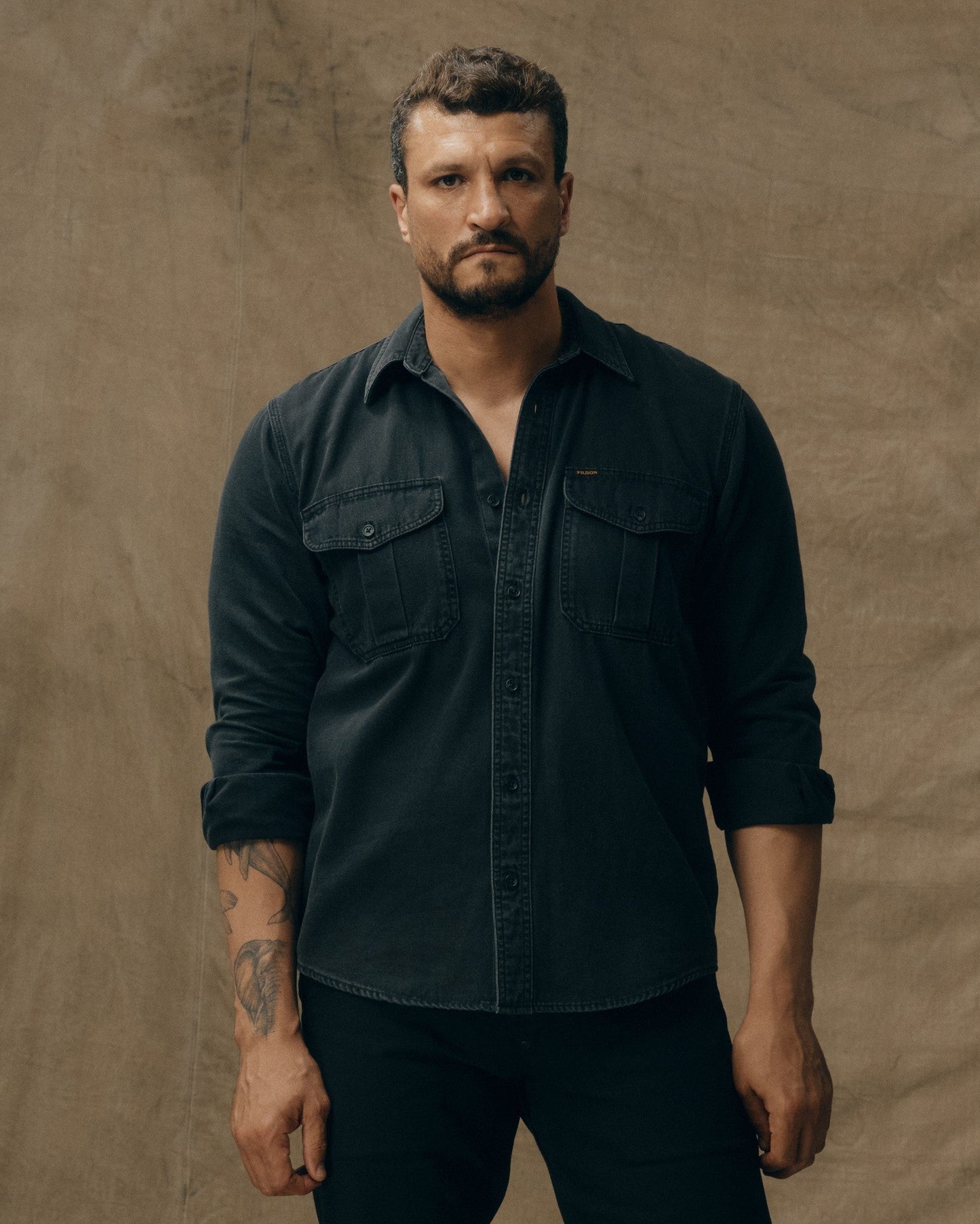 Denim Guide Shirt - Black