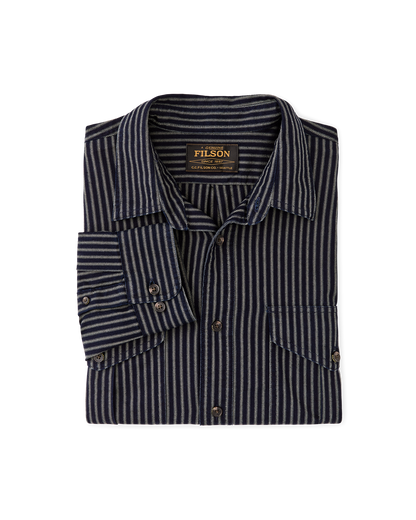 Lightweight Alaskan Guide Shirt - Indigo / Ticking Stripe