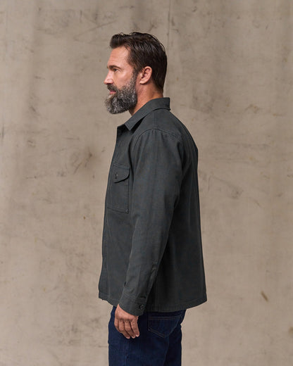 Field Jac-Shirt - Washed Faded Black