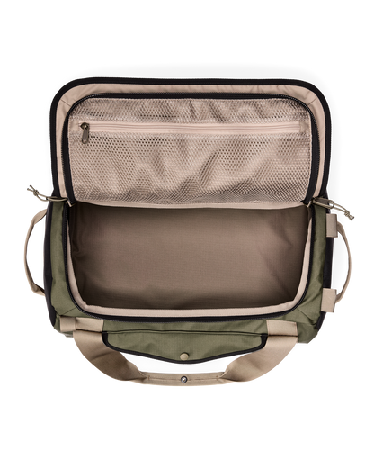 All-weather 40l Duffle - Olive / Black / Covert