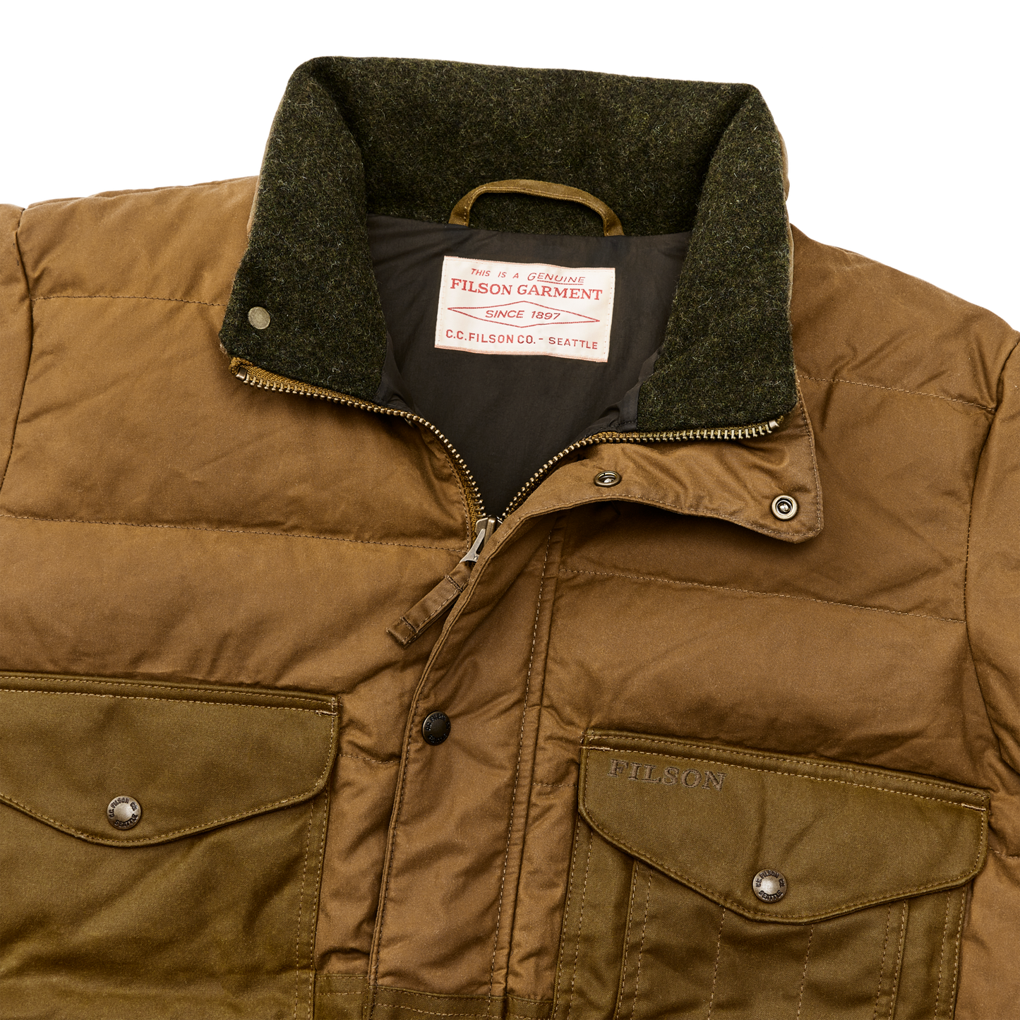 Down Cruiser Jacket - Dark Tan