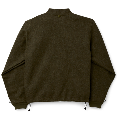 Mackinaw Wool Jacket Liner - Forest Green
