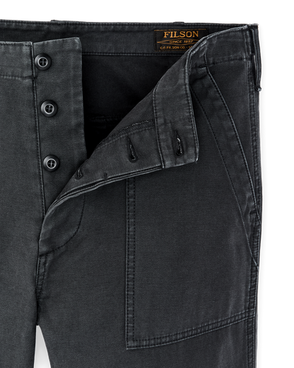 Field Supply Pants - Washed Faded Black