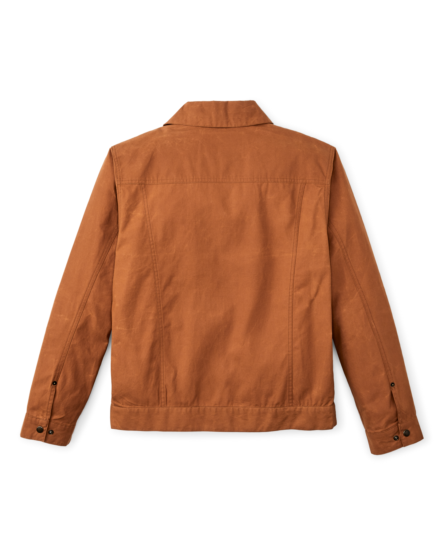 Dry Wax Short Cruiser Jacket - Bourbon