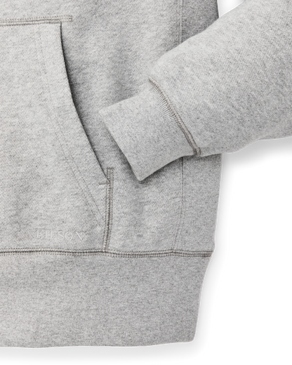 14-oz. Heritage Fleece Hoodie - Gray Heather