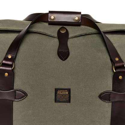 Medium Rugged Twill Duffle Bag - Otter Green