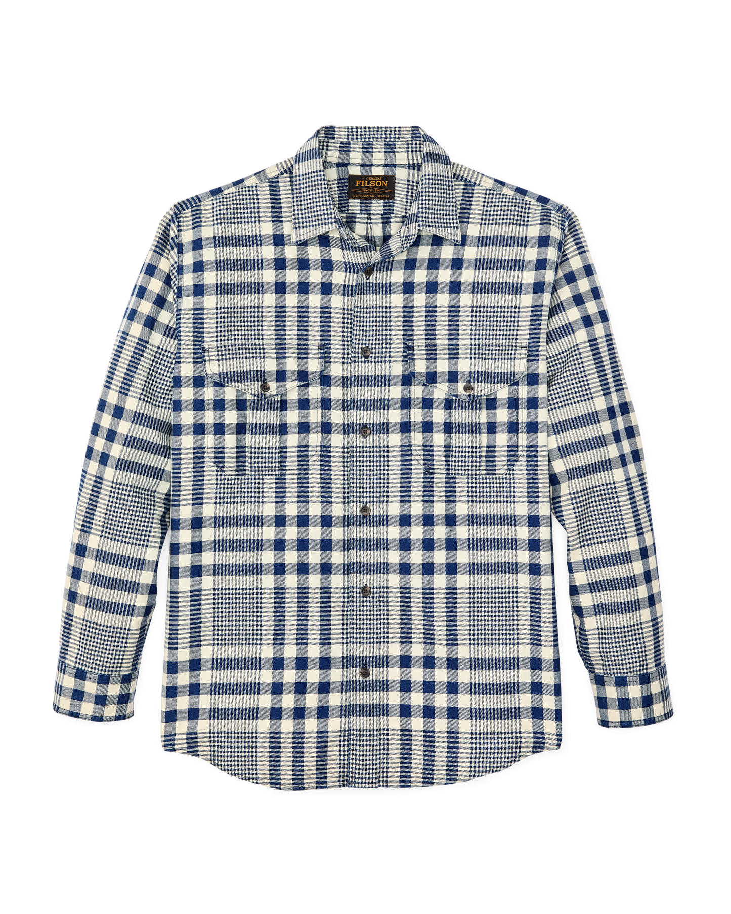 Lightweight Alaskan Guide Shirt - Indigo Multi Plaid
