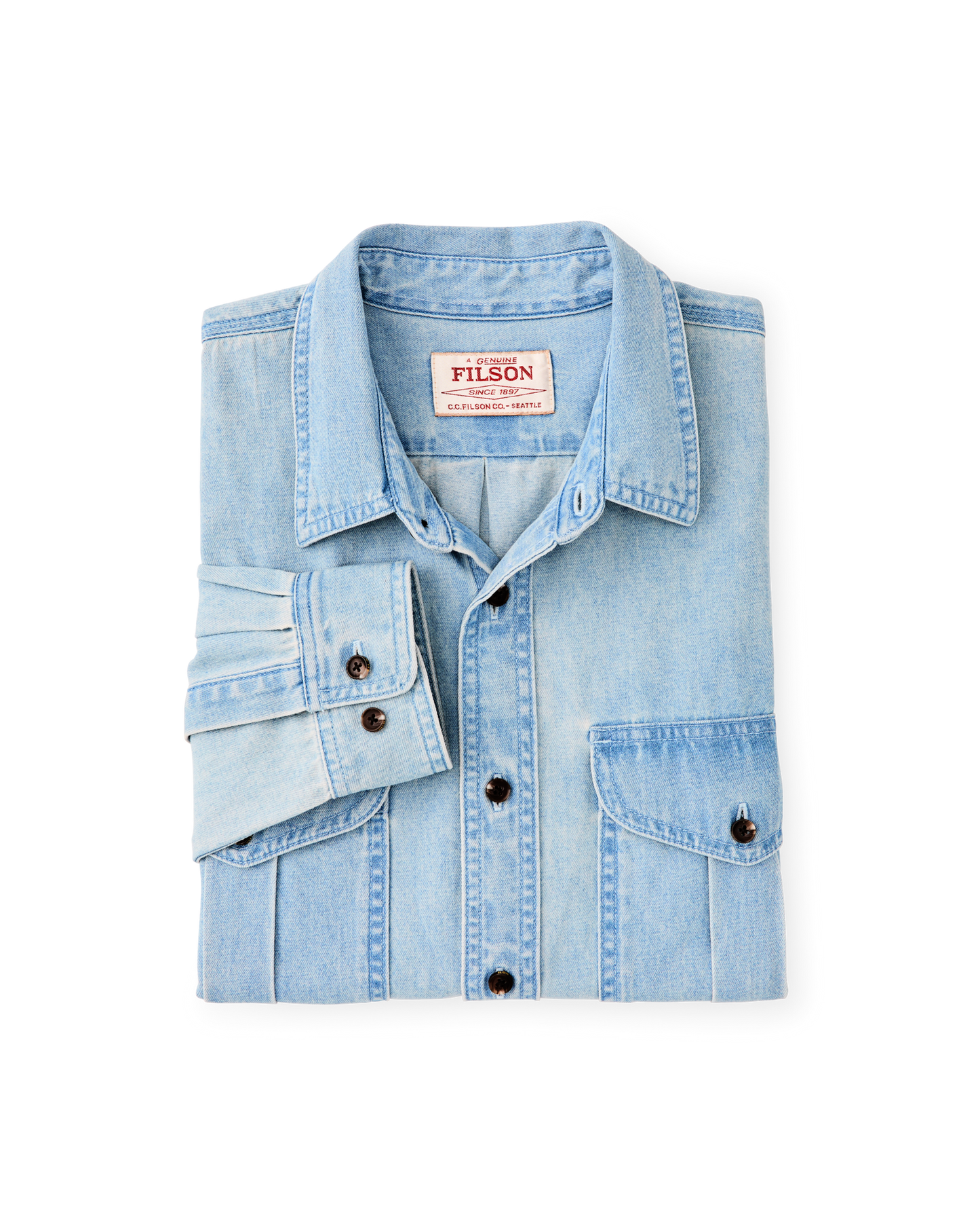 Denim Guide Shirt - Light Indigo