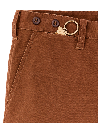 Dry Tin Cloth Shorts - Whiskey
