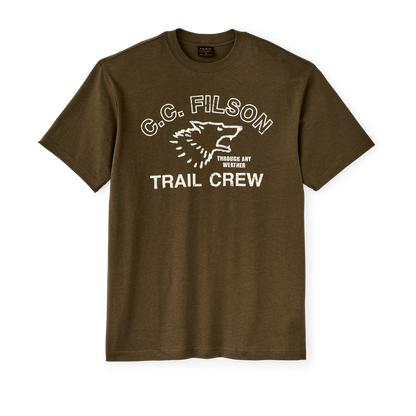 Frontier Graphic T-shirt - Military Olive / Trail