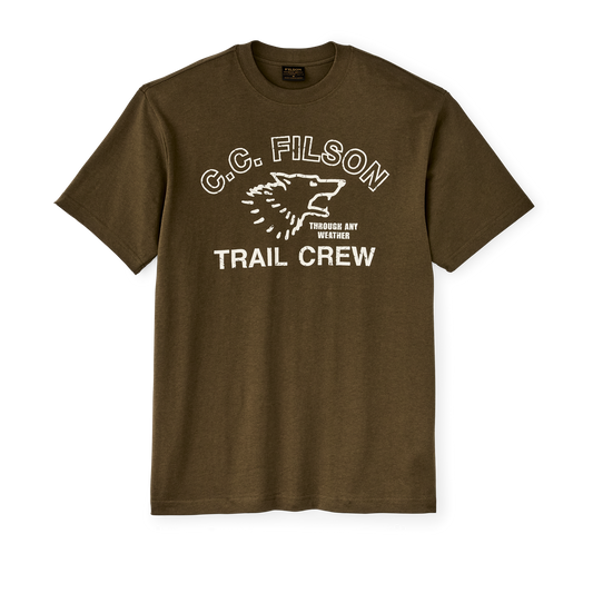 Frontier Graphic T-shirt - Military Olive / Trail
