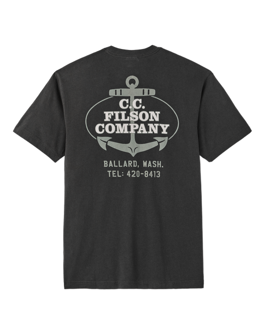 Ballard Graphic T-Shirt - Black