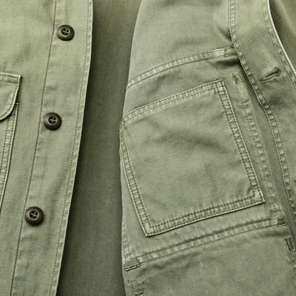 Field Cruiser Jacket - Washed Fatigue Green