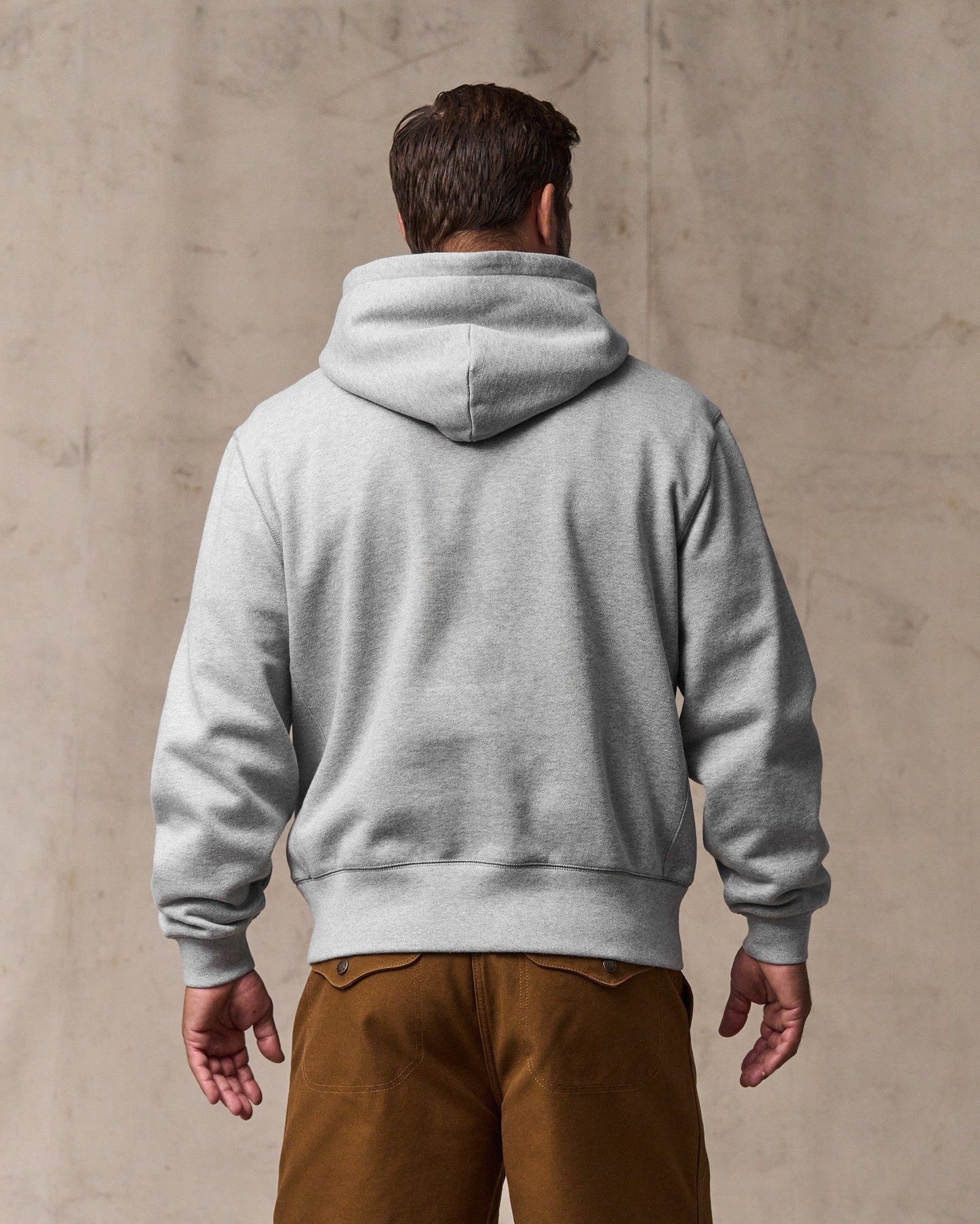 14-oz. Heritage Fleece Hoodie - Gray Heather