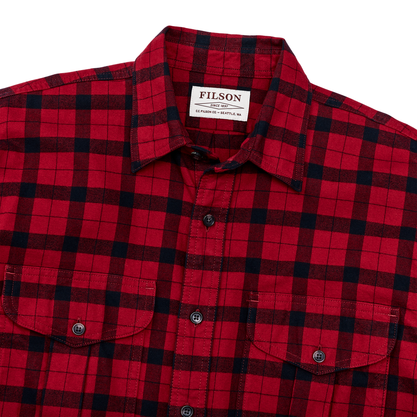 Alaskan Guide Shirt - Red/black Plaid