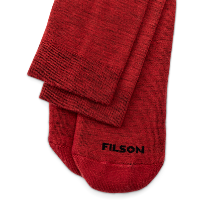 Everyday Crew Socks - Red