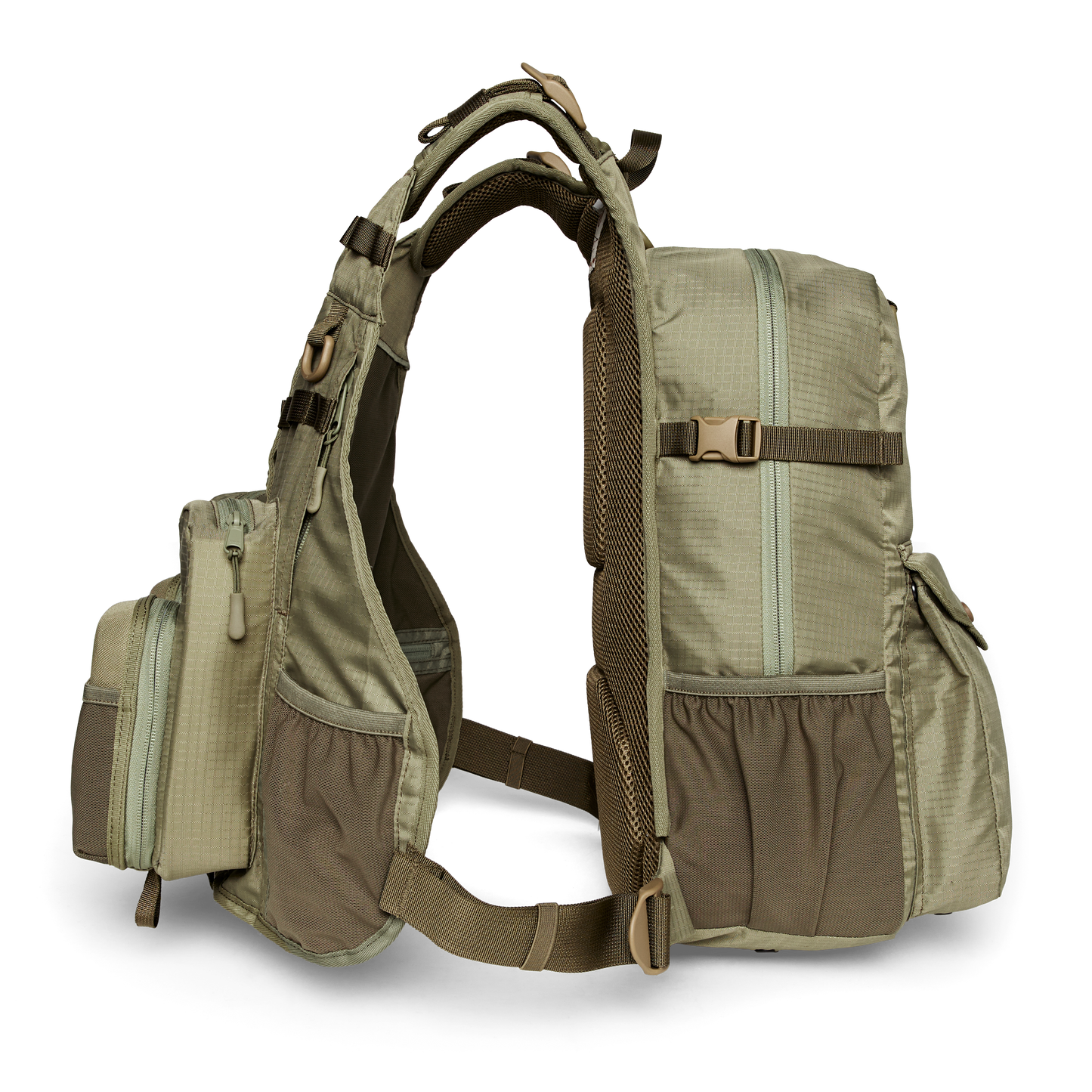 Fishing Guide Vest - Vintage Olive
