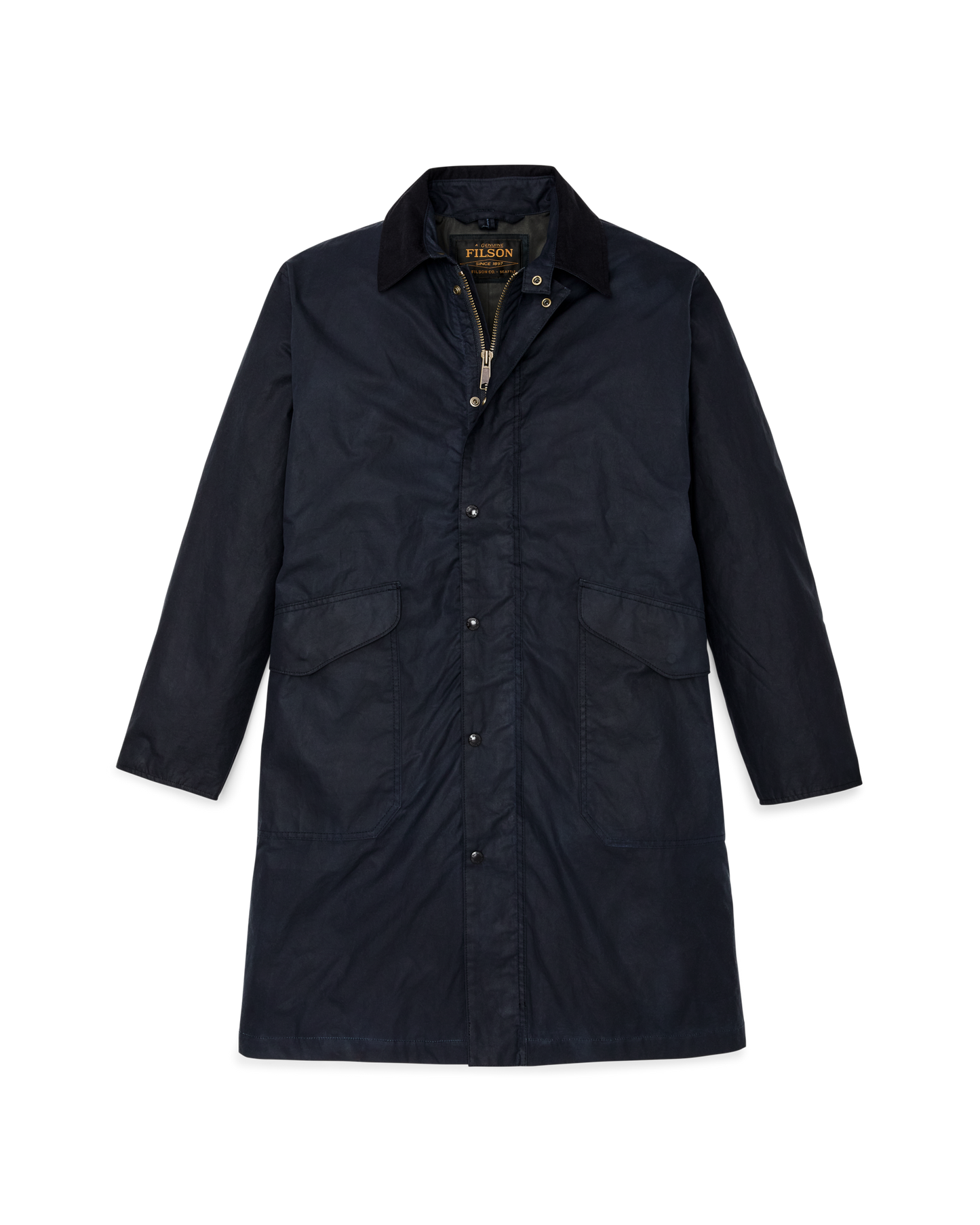 Cover Cloth Trench Coat - Harbor Blue