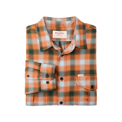 Lightweight Alaskan Guide Shirt - Clay / Blue / Multi Plaid