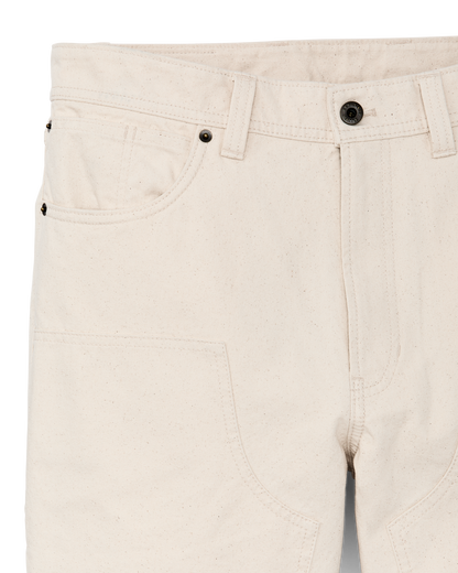 Dry Tin Double Front Pants - Natural Seed