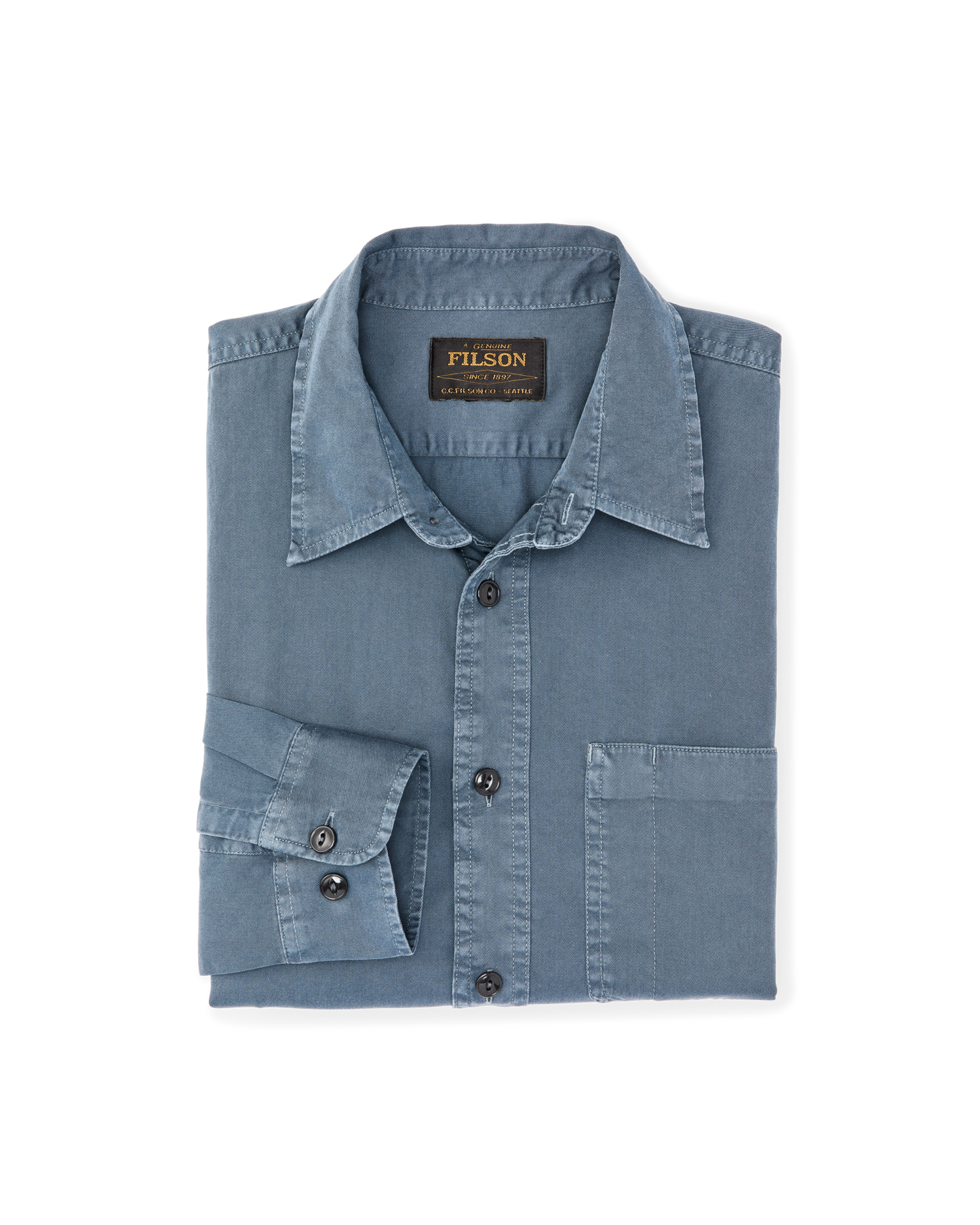 4.5-oz. Twill Shirt - Orion Blue