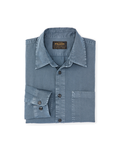 4.5-oz. Twill Shirt - Orion Blue