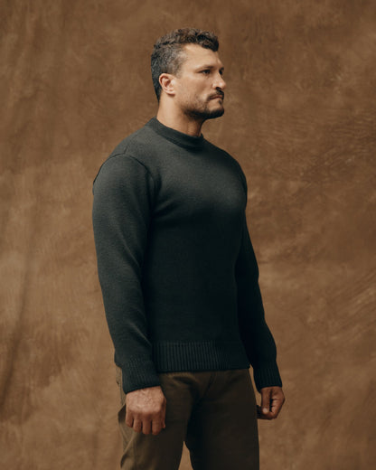 Crewneck Guide Sweater - Dark Timber