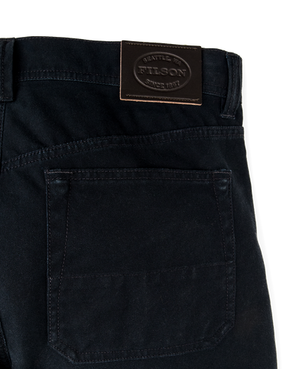 Dry Tin Cloth 5-pocket Pants - Blue Mussel