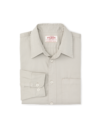 4.5-oz. Twill Shirt - Gray Sky