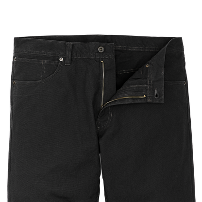 Dry Tin Cloth 5-pocket Pants - Raven