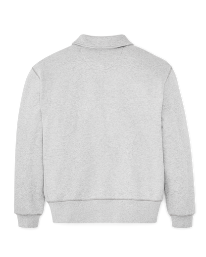 14-oz. Heritage Fleece Quarter Zip - Gray Heather