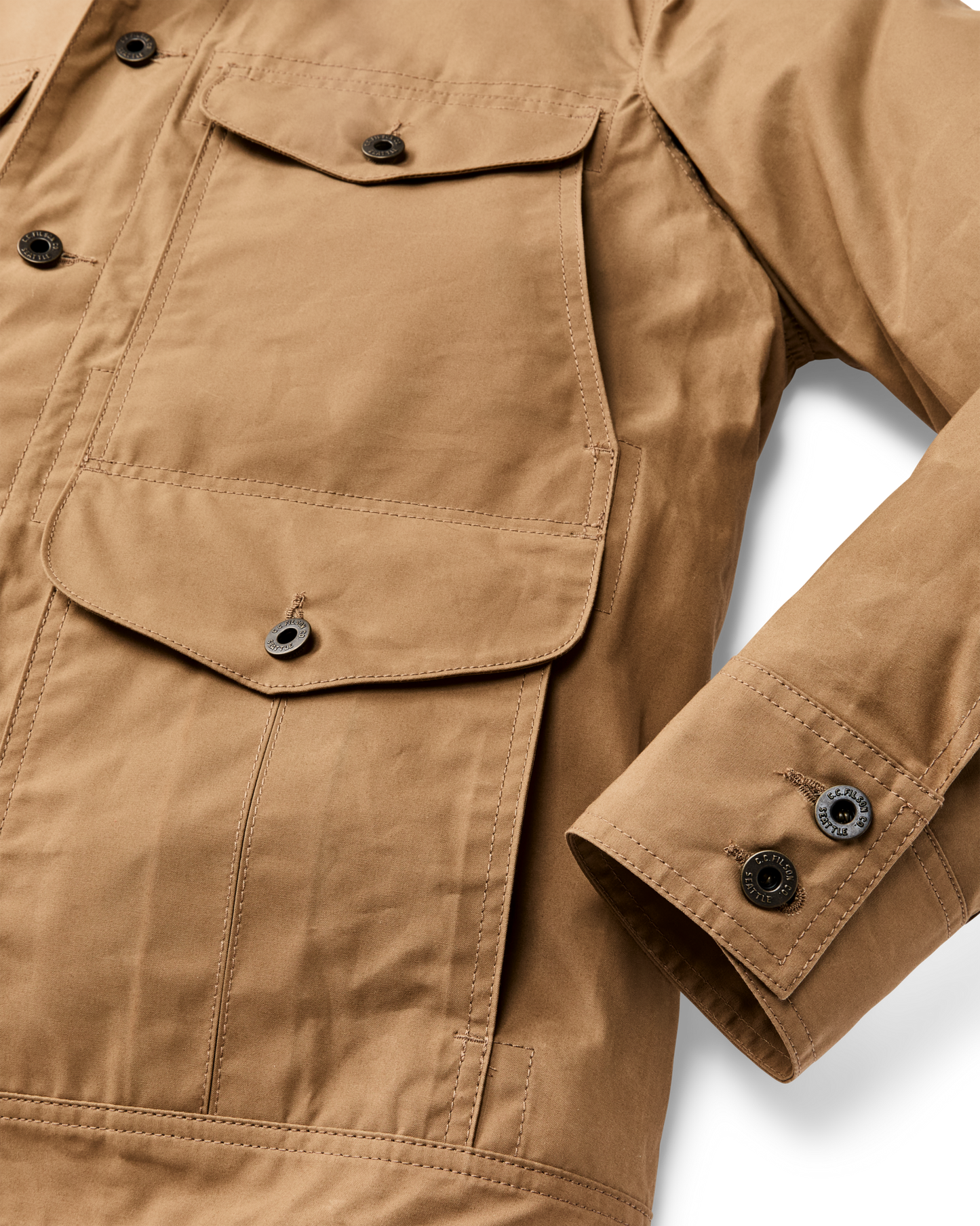 Dry Wax Journeyman Jacket - Tan