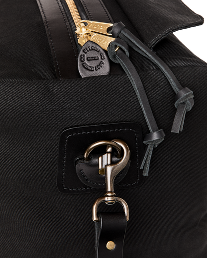 Medium Rugged Twill Duffle Bag - Black