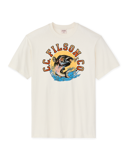 Dry Fly Graphic T-Shirt - Basswood